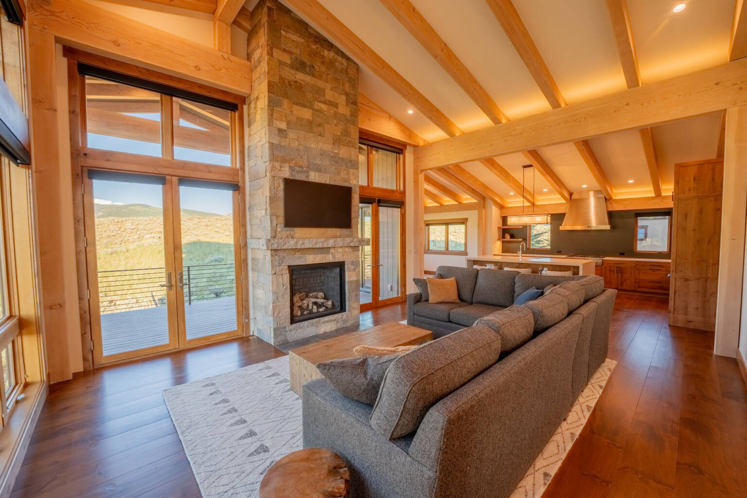 Larkspur Mountain Modern Herder Custom Homes